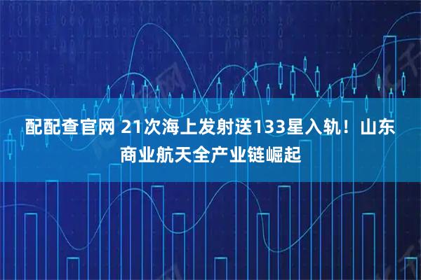 配配查官网 21次海上发射送133星入轨！山东商业航天全产业链崛起