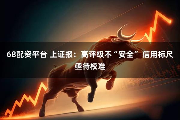 68配资平台 上证报：高评级不“安全” 信用标尺亟待校准